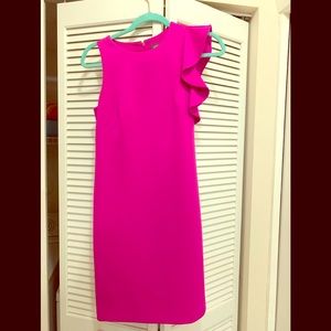 Vince Camuto hot pink mini dress